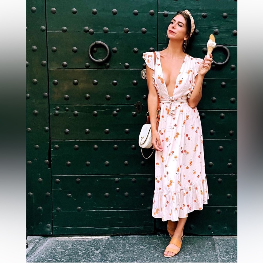 Revolve - Majorelle floral wrap dress